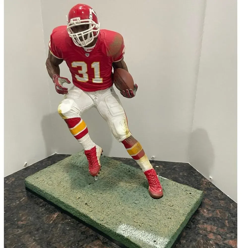 NFL KANSAS CITY CHIEFS #31 PRIEST HOLMES 11’FIGURE RED JERSEY 2004 COLLECTIBLE - Picture 5 of 16
